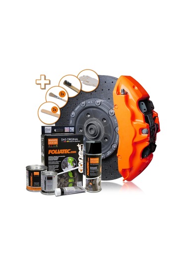 Foliatec Fren Kaliperi Boya Seti 4 Komponet Neon Turuncu