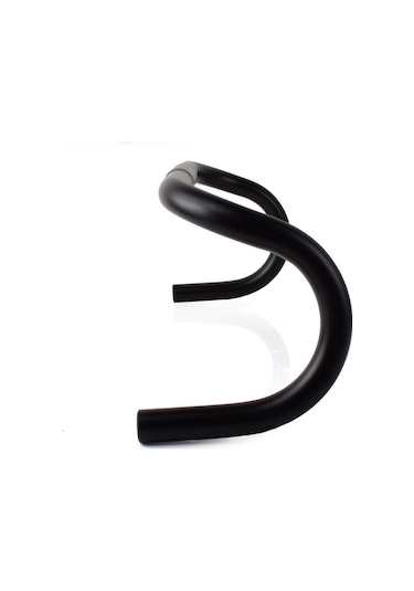 Qingmipy Yol Bisikleti Alüminyum 25.4 Cm Manubri: Dayanıklı, Konforlu Tutuş, Kolay Kurulum - Yol Bisikletleri İçin Siyah Mat