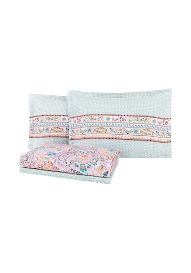 Yataş Maria Çift Kişilik Pike Takımı - Pembe