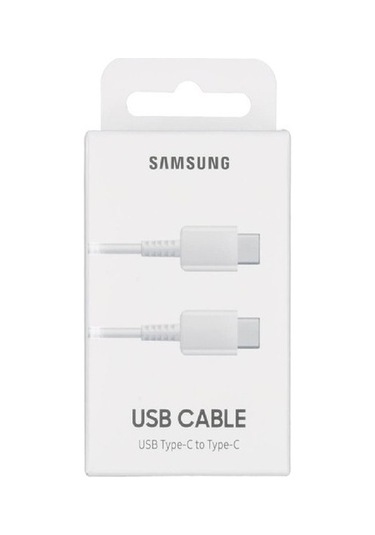 Samsung Ep-da705 Type-c To Type-c Data Ve Şarj Kablo Beyaz Hbcv00000erfuu