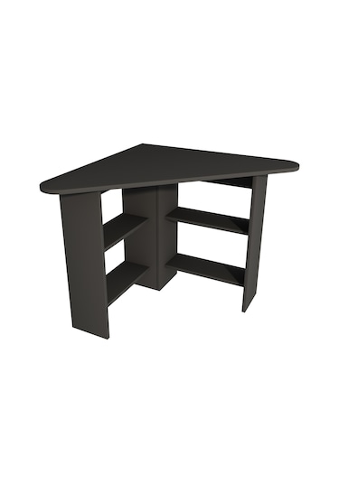 Arnetti Köşe Çalışma Masası Corner Ofis Masası Antrasit