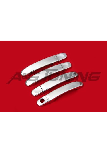 Vw Caddy Krom Kapı Kolu 2003-2010 4 Kapı Paslanmaz Çelik N11.1117