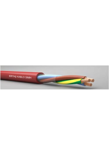 Birtaş Sımh-2x1.5 ,kesit 1.5mm² 2-damar/çok Telli Silikon Kablo
