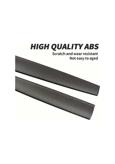 Hightower Tesla 20-24 Model 3/y Gösterge Paneli Dekoratif Abs Karbon Fiber Mat Şerit