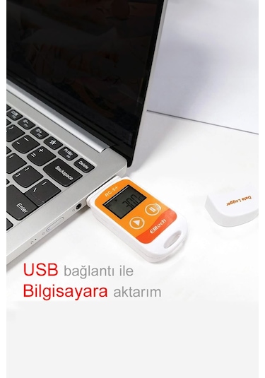 Elitech Plus Sıcaklık Kayıt Cihazı Datalogger Otomatik Pdf Rc-5+ Thr379