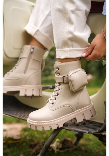 Daxtors Garantili Alyona Soğuk Geçirmez Kadın Günlük Ortopedik Kışlık Bot 001