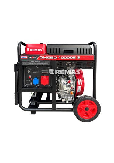 Omega Omgbd 10000 E3 Marşlı 10 Kva Trifaze Dizel  Jeneratör