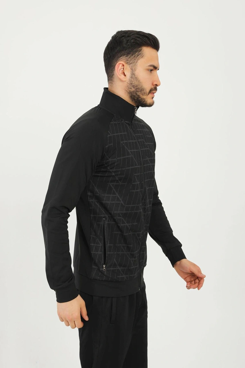 Joma Dark Full Zıp Sweat Siyah