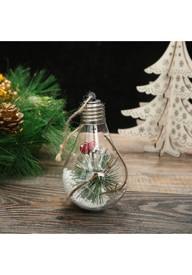 Hangfox Renkli Led Noel Topu - Dekoratif Ve Işıklı Ağaç Süsü