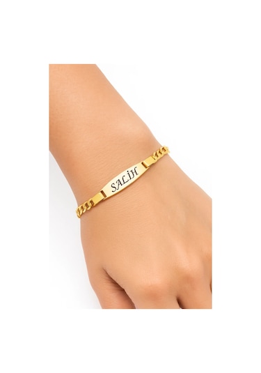 Gümüş Çocuk Künye - Altın Altın