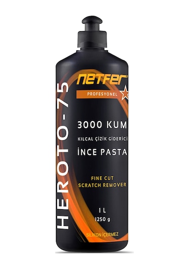 Netfer Heroto-75 Kılcal Çizik Giderici İnce Pasta - 1 L