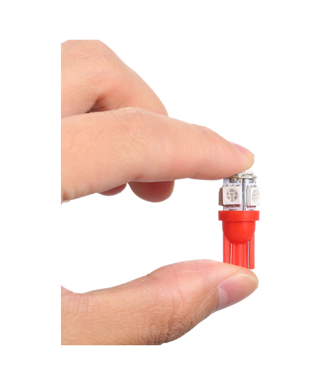 Youmex 10 Adet T10 Tabanca 5 Led Araç Lambası Dc12v 1w Kırmızı Işık Yüksek Parlaklıkli Dayanıklı