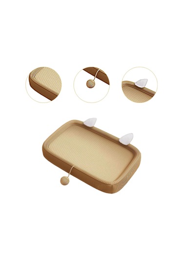 Suntek Kedi Tırmalama Tahtası Şezlong Yatak Kanepe Mobilya L