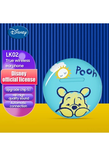 Reedark Disney Lk02 Kablosuz Kulaklık - Bluetooth 5.1, Mikrofonlu, Hıfı Ses, Tip-c Şarj Kutusu, Spor İçin Ergonomik Tasarım Mavi