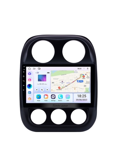 Jeep Compass 2010-2014 Multimedya Navigasyon Usb Kamera Carplayer 4 Ram