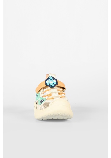 Vicco Rocket Çocuk Okul Öncesi Işıklı Sandalet Bej