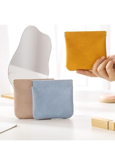 Ruj Kesesi Deri Kablo Düzenleyici Çanta Sızdırmazlık Paraları Tuşlar Organizatör Çantası