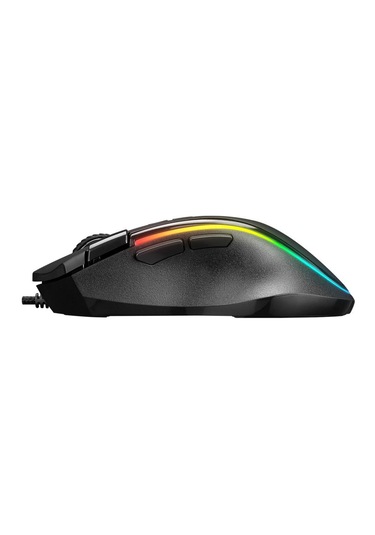 Rampage Smx-g72 Greedy V2 8 Tuşlu Double Click Real Rgb Ledli Makrolu 12800 Dpı Gaming Oyuncu Mouse -