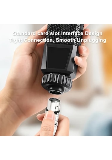 Motion003 Profesyonel Xlr Erkek Disi Ses Kablosu 2m Erkek Bukum Kadin Duz 3 Pimli Dengelemeli K