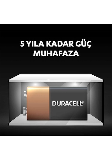 Duracell 6LR61/MN1604 9V Alkalin Pil