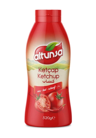 Altunsa Ketçap Acı 520 G