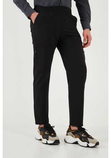 Buratti Erkek Pantolon 693710s3 Siyah Gri Füme