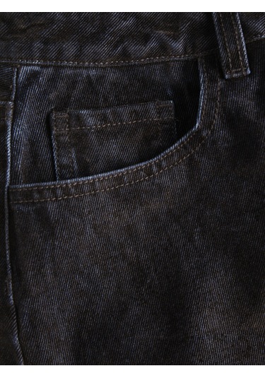 Kadin Denim Mini Etek - Mia - 12283032 Brown Denim