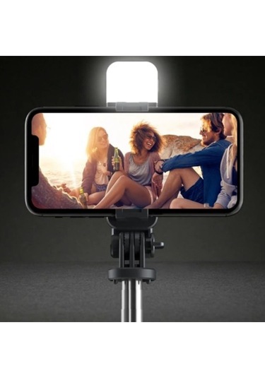 L02s Bluetooth Kumandalı Işıklı Tripod Selfie Çubuğu