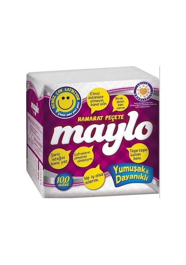 Maylo Hamarat Peçete 100'lü 24 Paket