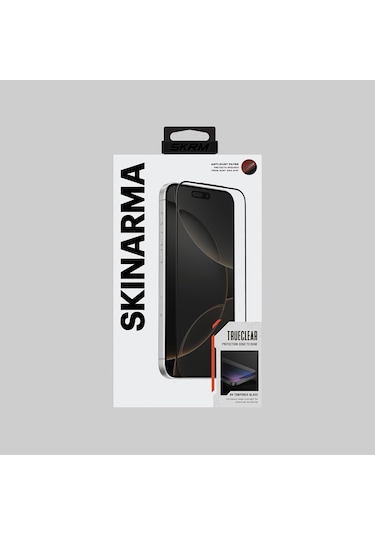 İphone 17 Uyumlu Skinarma 0.33mm Antidust True Clear Cam Ekran Koruyucu Şeffaf