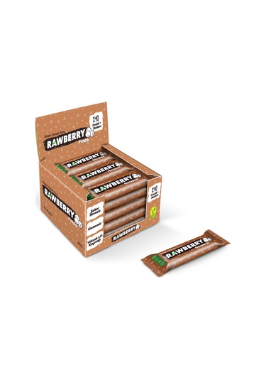 Rawberry Fındıklı Vegan Glutensiz Şeker İlavesiz Kuruyemiş Bar 15 x 33 G