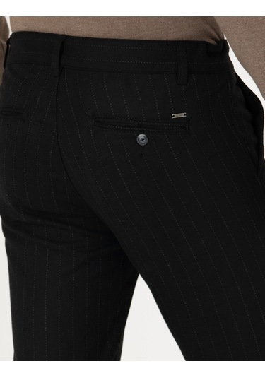 Pierre Cardin Erkek Siyah Pantolon Kanvas-chino 50278471-vr046 Siyah