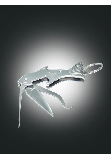 Şişe Açacağı Anahtarlık 273080989 Gri