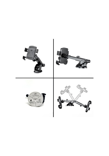 Knmaster Tt-600a Vakumlu Araç İçi Telefon Tutucu