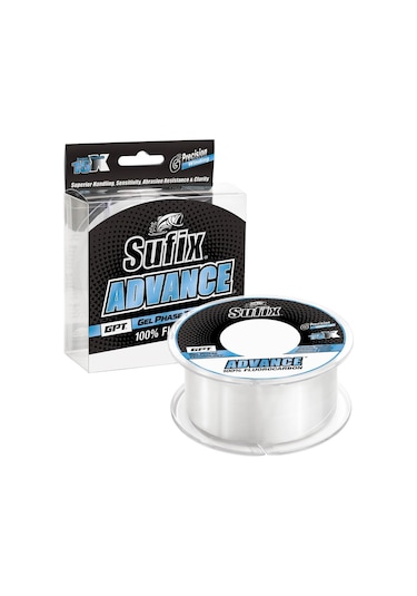 Sufix Advance Fluorocarbon Olta Misinası Beyaz - 0.330mm - 91mt - 8.4kg