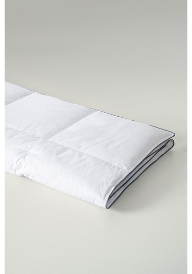 Varol Premium Kaz Tüyü Yorgan %70 Gıdık / %30 Sırt Tek Kişilik 155 215 Cm Beyaz