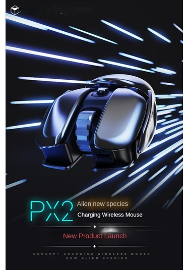 Techtic PX2 Mekanik Metal Kablosuz Optik Mouse