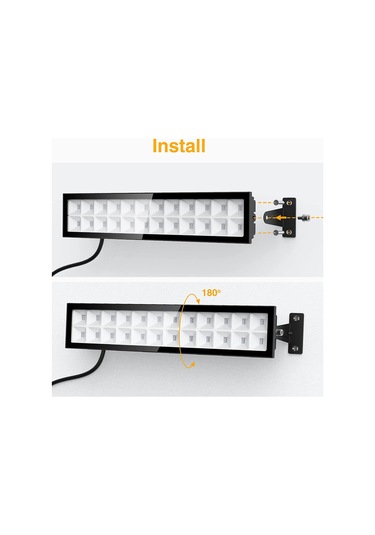 Uv Işık Çubuğu Otomatik Mor Işık Lamba Parti Disko Dekorasyon Işık Uv 385-405nm Çok Renkli