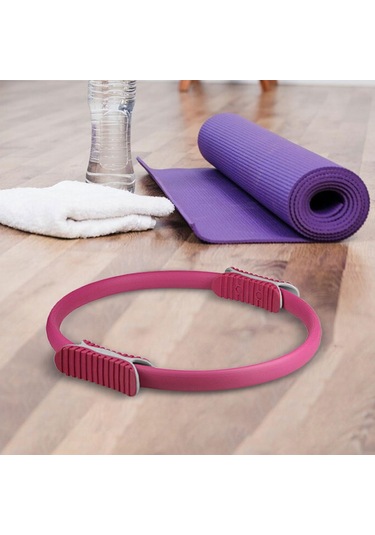 Dolıty Pilates Ring Circle Esnek Pratik İç Uyluk Kırmızı Kırmızı