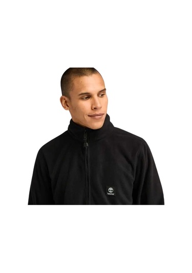 Timberland Full Zip Polar Fleece Erkek Polar Siyah