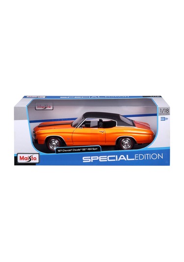 Qian 1/18 1971 Chevrolet Chevelle Ss 454 Sport Coupe