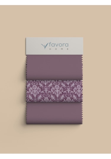 Favora Sarmal Tek Kişilik Nevresim Takımı - Mürdüm