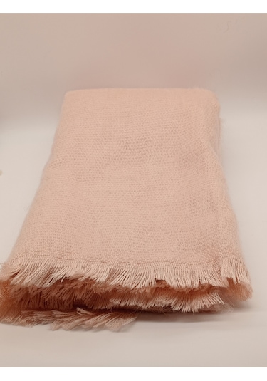 Kervan Pazar Kadın Kışlık Atkı Omuz Şal Pembe