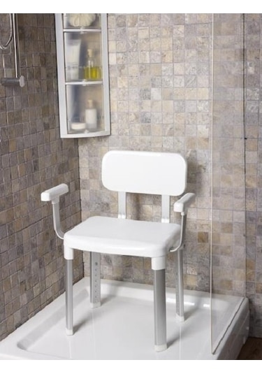 Cappadocia Sırt ve Kol Destekli Banyo Taburesi