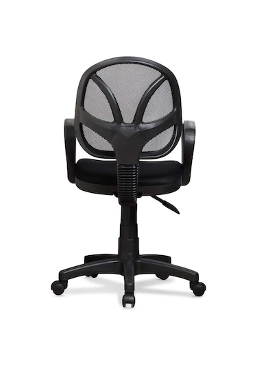 Ev Ve Ofis Çalışma Sandalyesi Bilgisayar Ve Sekreter Koltuğu Bella Model Siyah