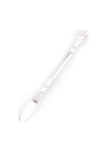 Antik Gümüş Metal Mini Altın Kaşık Kahve Veya Çayda Karıştırın