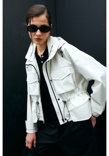 Lufian Level Kadın Dış Giyim Ekru Ekru 121120007100520 Ekru