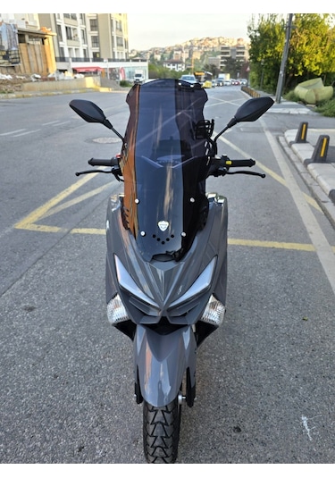 Motocam Volta Revolt Rsx4 Ön Cam 2022-2026 Model 65cm Siyah Renkli 4mm Orta Boylu