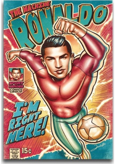 Cristiano Ronaldo Ahşap Tablo 8mm