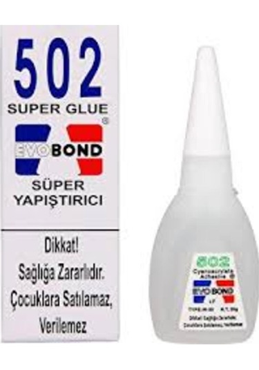 502 Hızlı Yapıştırıcı Hızlı Yapıştırıcı Şeffaf